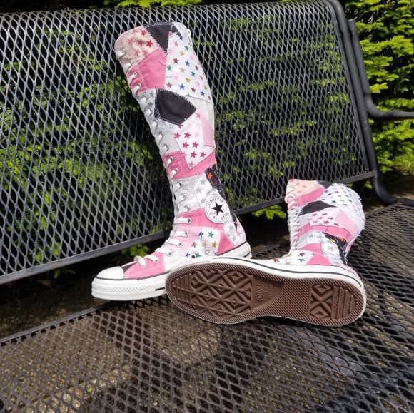 SOLD OUT HIGH TOP CONVERSE SNEAKERS - Picture 3 of 3